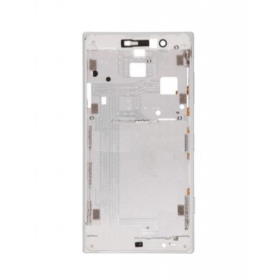Lcd Frame Middle Chassis For Nokia Lumia 830 White By - Maxbhi Com