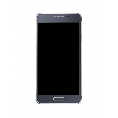 Lcd Frame Middle Chassis For Samsung Galaxy Alpha S801 White By - Maxbhi Com