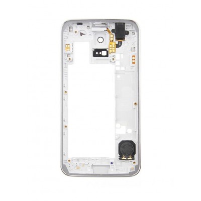 Lcd Frame Middle Chassis For Samsung Galaxy S5 Plus Blue By - Maxbhi Com