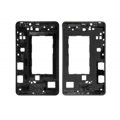 Lcd Frame Middle Chassis For Samsung Galaxy Tab4 8 0 T330 Black By - Maxbhi Com