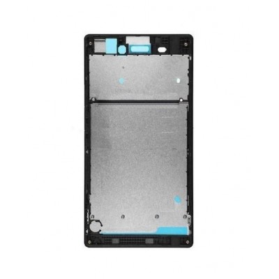 Lcd Frame Middle Chassis For Sony Xperia T3 Black By - Maxbhi Com