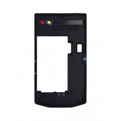 Lcd Frame Middle Chassis For Blackberry Porsche Design P9983 White By - Maxbhi Com