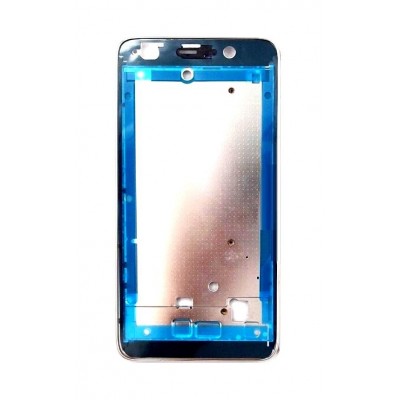 Lcd Frame Middle Chassis For Huawei Ascend G620 White By - Maxbhi Com