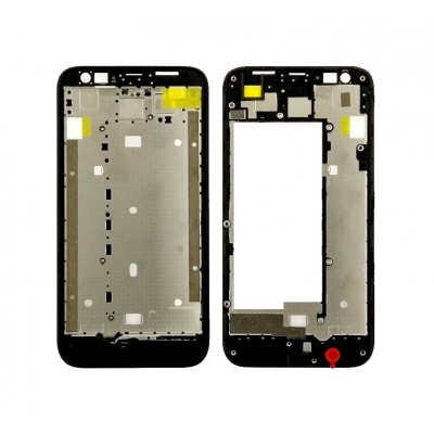 Lcd Frame Middle Chassis For Huawei Ascend Y550 Black By - Maxbhi Com
