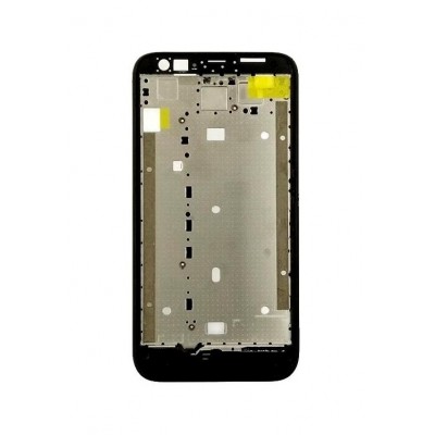 Lcd Frame Middle Chassis For Huawei Ascend Y550 White By - Maxbhi Com