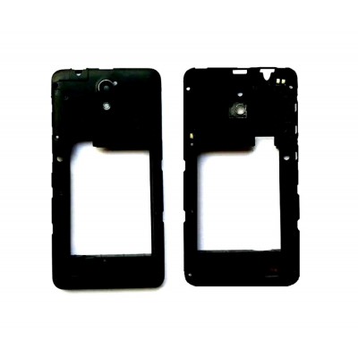 Lcd Frame Middle Chassis For Lenovo A319 Red By - Maxbhi Com