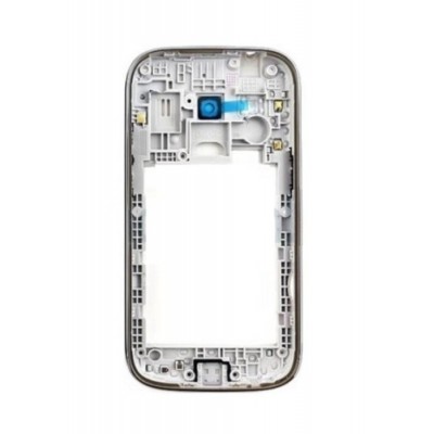 Lcd Frame Middle Chassis For Samsung Galaxy Ace Style Smg357fz Black By - Maxbhi Com