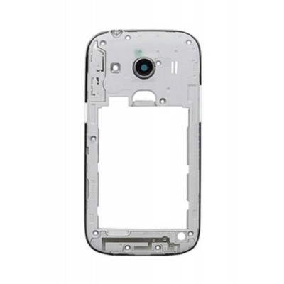 Lcd Frame Middle Chassis For Samsung Galaxy Ace Style Smg357fz White By - Maxbhi Com