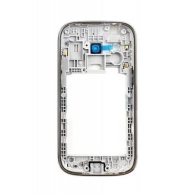 Lcd Frame Middle Chassis For Samsung Galaxy Ace Style Smg357fz White By - Maxbhi Com