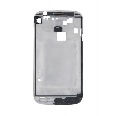 Lcd Frame Middle Chassis For Samsung Galaxy S Duos 3 Black By - Maxbhi Com