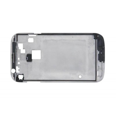Lcd Frame Middle Chassis For Samsung Galaxy S Duos 3 Black By - Maxbhi Com