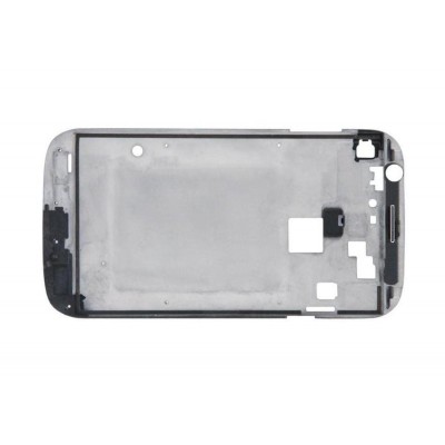 Lcd Frame Middle Chassis For Samsung Galaxy S Duos 3 White By - Maxbhi Com
