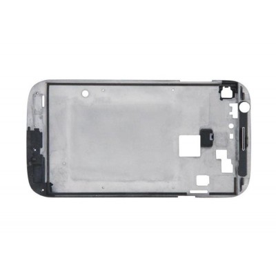 Lcd Frame Middle Chassis For Samsung Galaxy S Duos 3ve Black By - Maxbhi Com