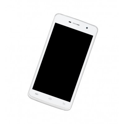 Lcd Frame Middle Chassis For Vivo Y21 White By - Maxbhi Com