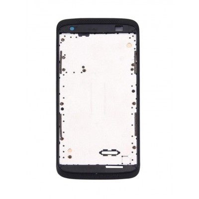 Lcd Frame Middle Chassis For Htc Desire 526g Plus Dual Sim White By - Maxbhi Com
