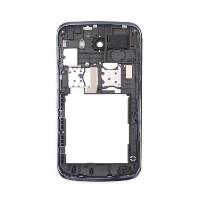 Lcd Frame Middle Chassis For Huawei Ascend Y520 Blue By - Maxbhi Com