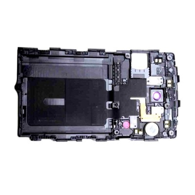 Lcd Frame Middle Chassis For Lg Ls996 Black By - Maxbhi Com