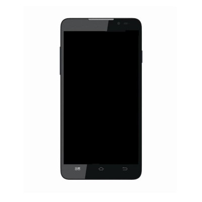 Lcd Frame Middle Chassis For Micromax Canvas Nitro A311 Blue By - Maxbhi Com