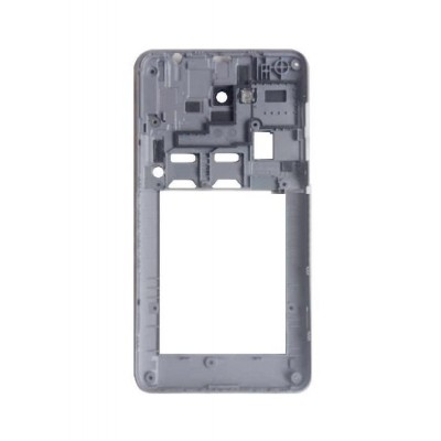 Lcd Frame Middle Chassis For Acer Liquid Z520 Black By - Maxbhi Com
