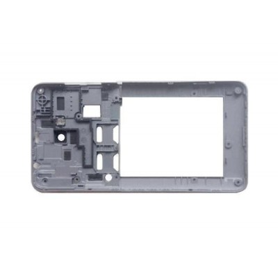 Lcd Frame Middle Chassis For Acer Liquid Z520 Black By - Maxbhi Com