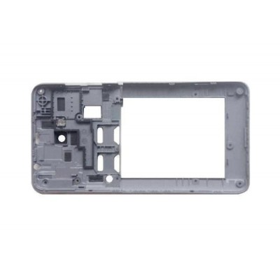 Lcd Frame Middle Chassis For Acer Liquid Z520 White By - Maxbhi Com