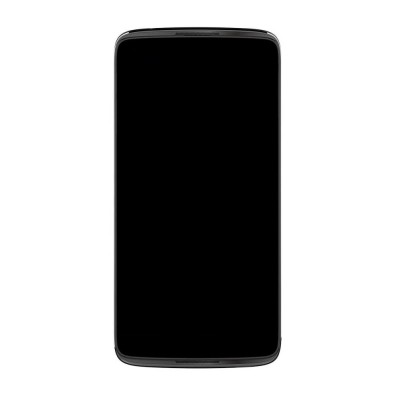 Lcd Frame Middle Chassis For Alcatel Idol 3 5 5 Black By - Maxbhi Com