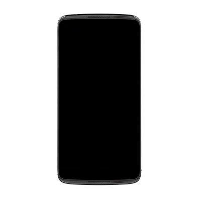 Lcd Frame Middle Chassis For Alcatel Idol 3 5 5 Silver By - Maxbhi Com