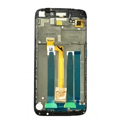 Lcd Frame Middle Chassis For Alcatel Idol 3 5 5 White By - Maxbhi Com