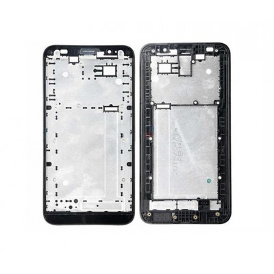 Lcd Frame Middle Chassis For Asus Zenfone 2 Ze500cl White By - Maxbhi Com