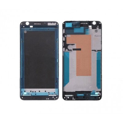 Lcd Frame Middle Chassis For Htc Desire 820q Dual Sim Black By - Maxbhi Com