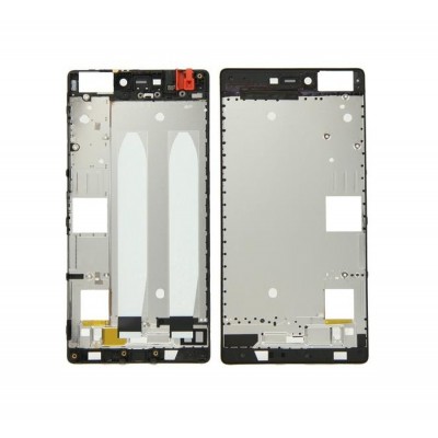 Lcd Frame Middle Chassis For Huawei P8max Black By - Maxbhi Com