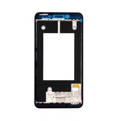 Lcd Frame Middle Chassis For Lenovo A5000 Black By - Maxbhi Com