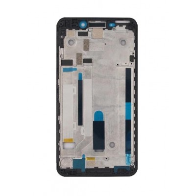 Lcd Frame Middle Chassis For Lenovo A5000 Black By - Maxbhi Com
