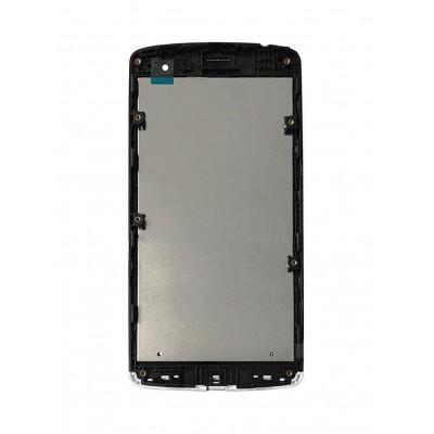 Lcd Frame Middle Chassis For Lg Leon White By - Maxbhi Com
