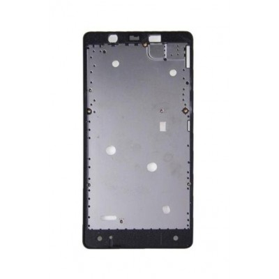 Lcd Frame Middle Chassis For Microsoft Lumia 540 Dual Sim Grey By - Maxbhi Com