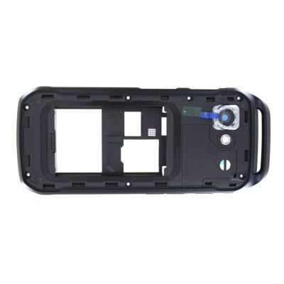 Lcd Frame Middle Chassis For Samsung Xcover 550 White By - Maxbhi Com