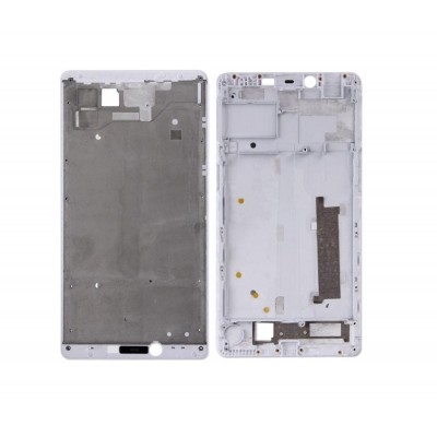 Lcd Frame Middle Chassis For Oppo R7 Plus 4gb Ram Silver By - Maxbhi Com