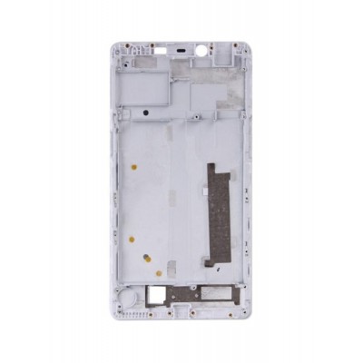 Lcd Frame Middle Chassis For Oppo R7 Plus 4gb Ram Silver By - Maxbhi Com