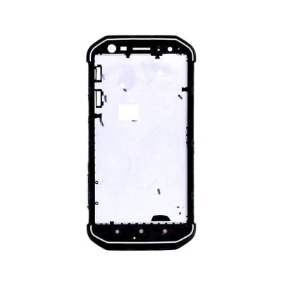 Lcd Frame Middle Chassis For Cat S40 Black By - Maxbhi Com