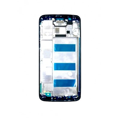 Lcd Frame Middle Chassis For Motorola Moto X Force 64gb White By - Maxbhi Com
