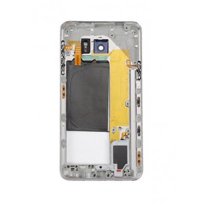 Lcd Frame Middle Chassis For Samsung Galaxy Note5 Cdma Black By - Maxbhi Com