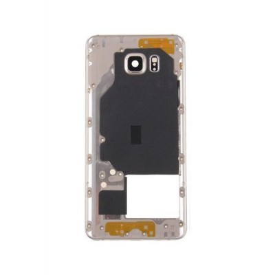 Lcd Frame Middle Chassis For Samsung Galaxy Note5 Cdma Gold By - Maxbhi Com