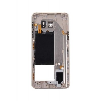 Lcd Frame Middle Chassis For Samsung Galaxy Note5 Cdma Gold By - Maxbhi Com