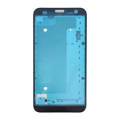 Lcd Frame Middle Chassis For Asus Zenfone 2 Laser Ze551kl Black By - Maxbhi Com