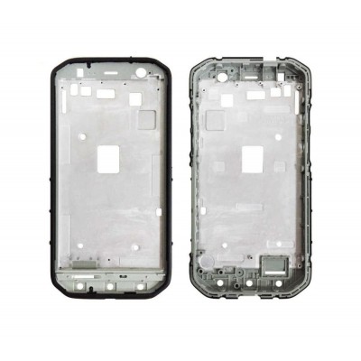 Lcd Frame Middle Chassis For Cat S30 Black By - Maxbhi Com