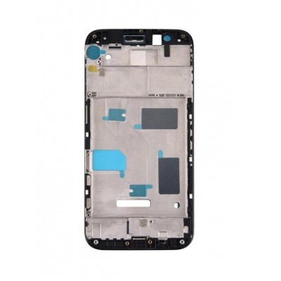 Lcd Frame Middle Chassis For Huawei G7 Plus Black By - Maxbhi Com