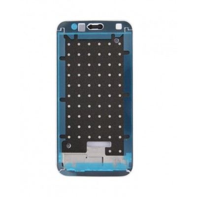 Lcd Frame Middle Chassis For Huawei G7 Plus Silver By - Maxbhi Com