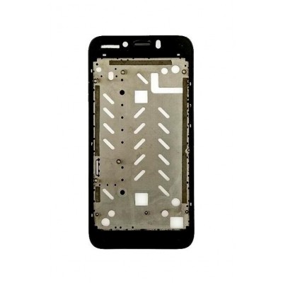 Lcd Frame Middle Chassis For Huawei Y560 Blue By - Maxbhi Com