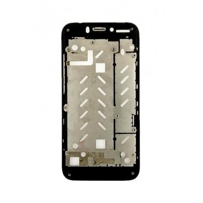 Lcd Frame Middle Chassis For Huawei Y560 Blue By - Maxbhi Com