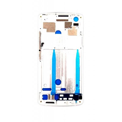 Lcd Frame Middle Chassis For Lenovo Vibe X3 64gb White By - Maxbhi Com